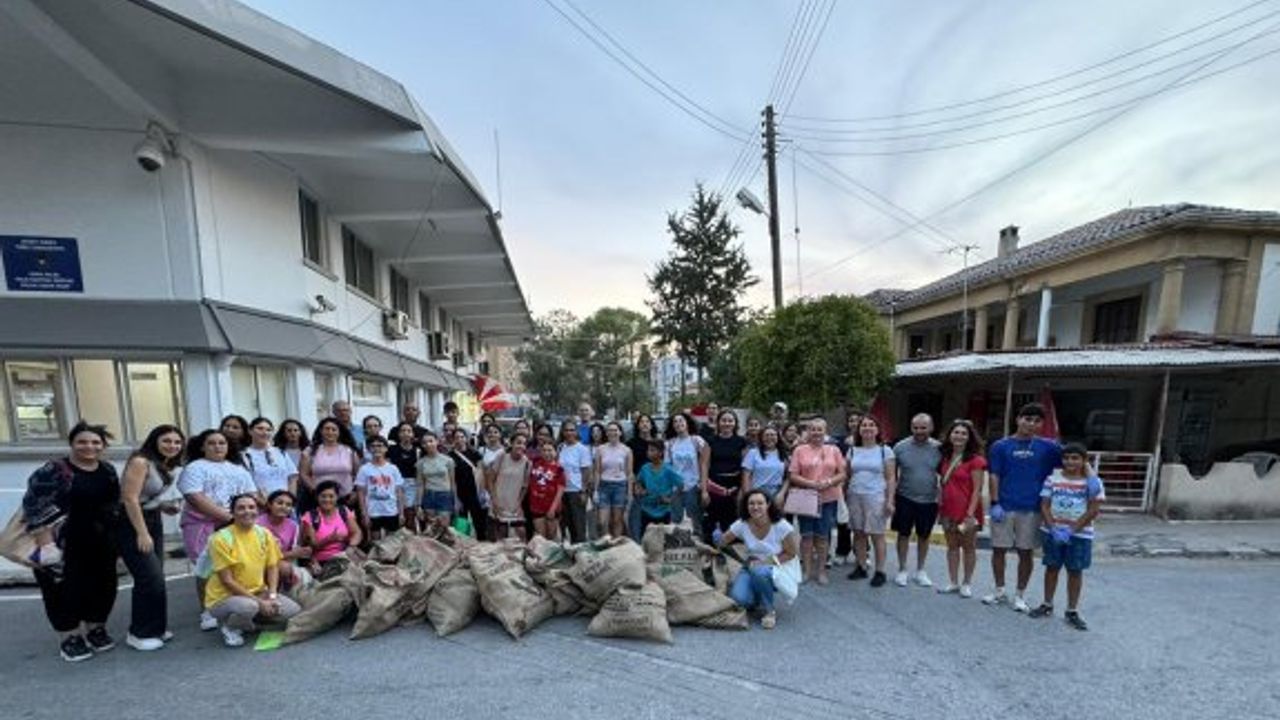 Dünya Temizlik Günü’nde Lefkoşa sokaklarında temizlik yapıldı