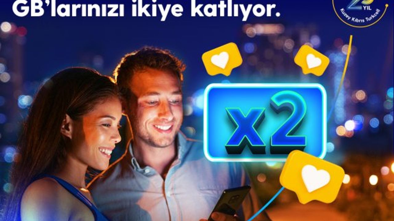 Kuzey Kıbrıs Turkcell’den dolu dolu internet