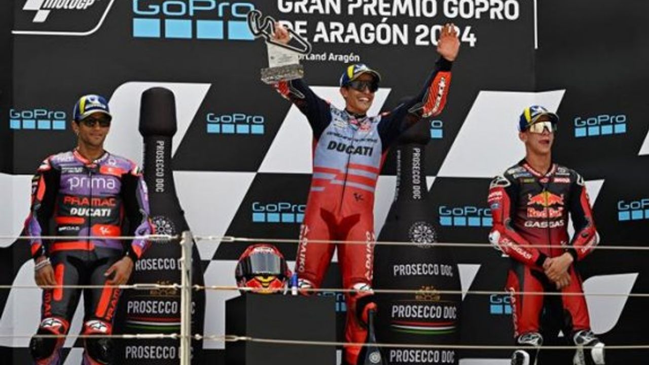 MotoGP’de İspanya'da kazanan Marc Marquez