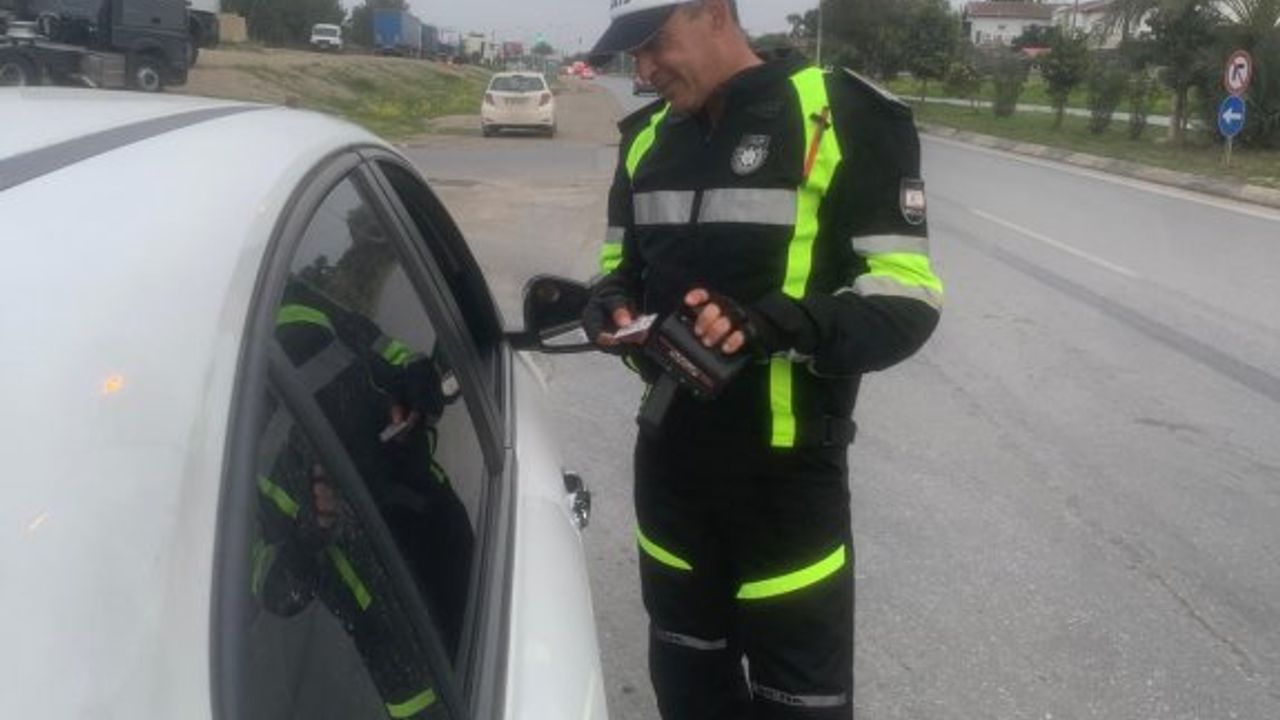 38 araç trafikten men edildi, 2 sürücü de tutuklandı