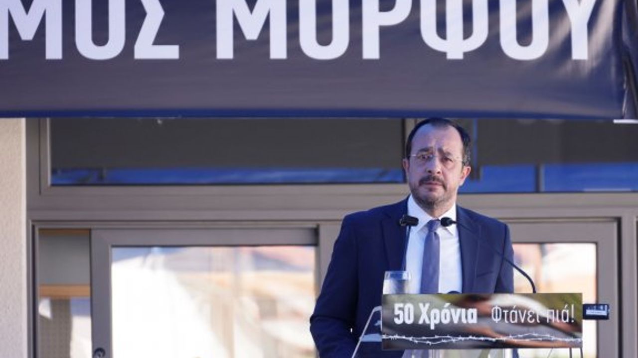 Hristodulidis: “Omorfo da toprağımızın hiçbir zerresi gibi pazarlık konusu değil”