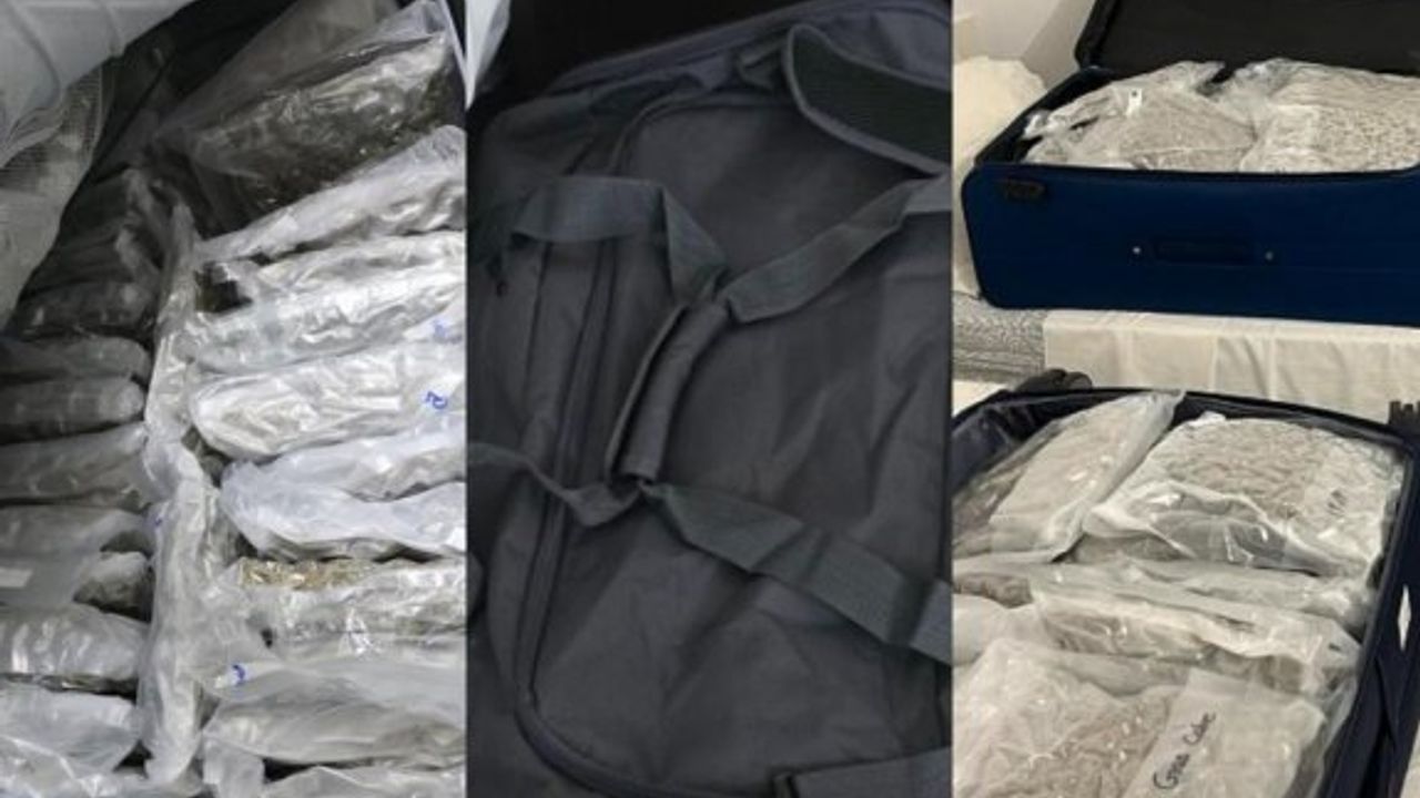 İki ayrı olayda 90 kilodan fazla uyuşturucu madde ele geçirildi