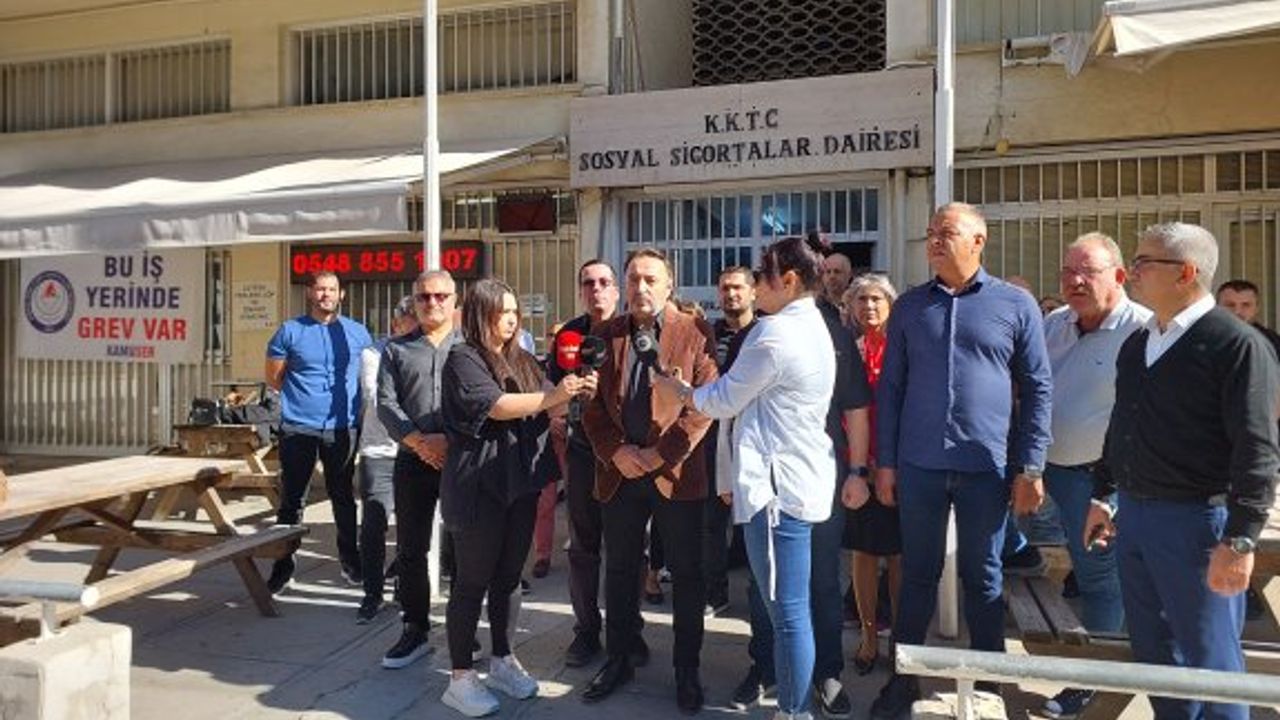 KAMUSEN, Lefkoşa ve Girne Sosyal Sigortalar Dairelerindeki grevini askıya aldı