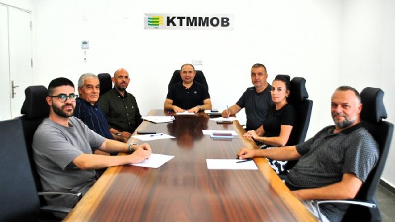 KTMMOB mevcut bina, tadilat, güçlendirme ve projelendirme komitesinin toplantısı yapıldı