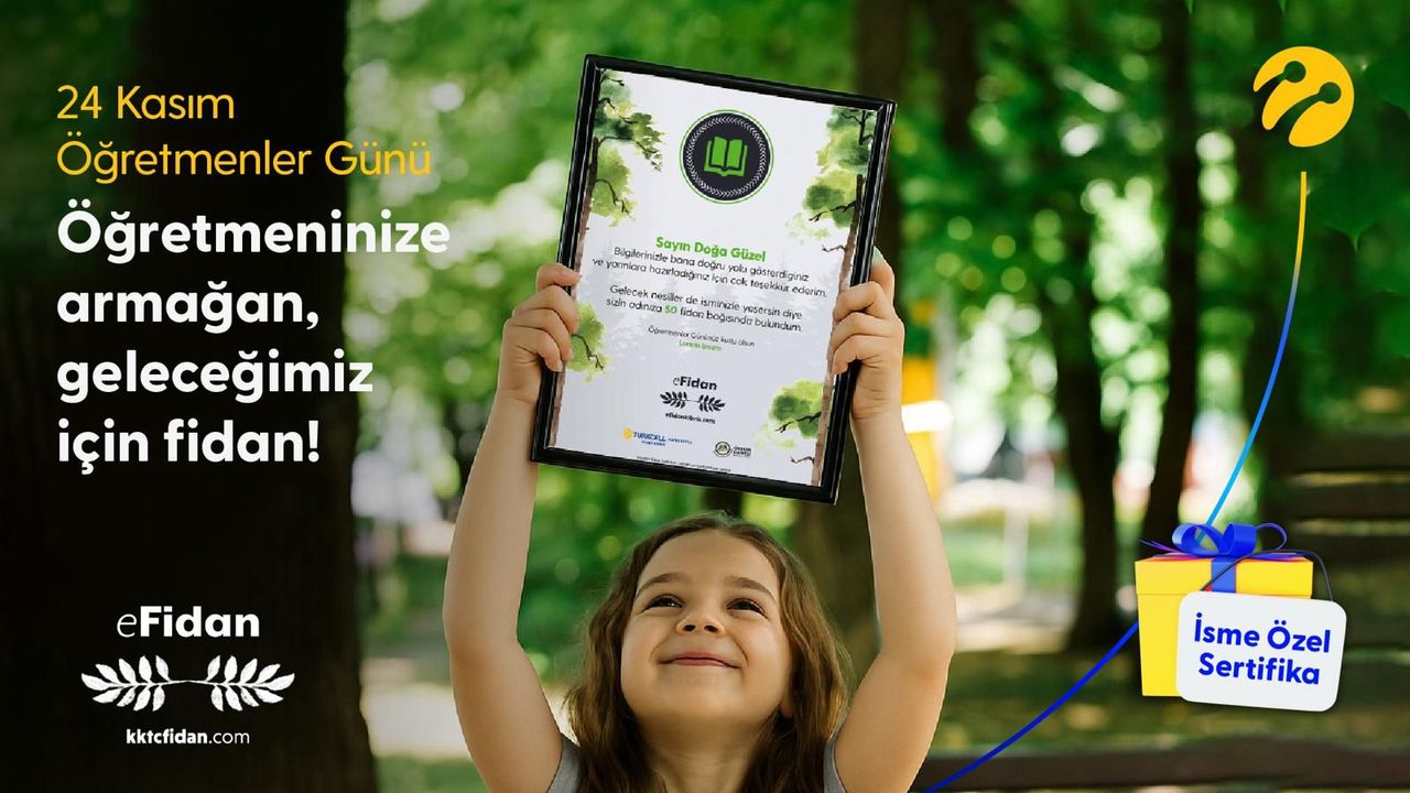 Kuzey Kıbrıs Turkcell’den, Öğretmenler Günü için en anlamlı farkındalık kampanyası!