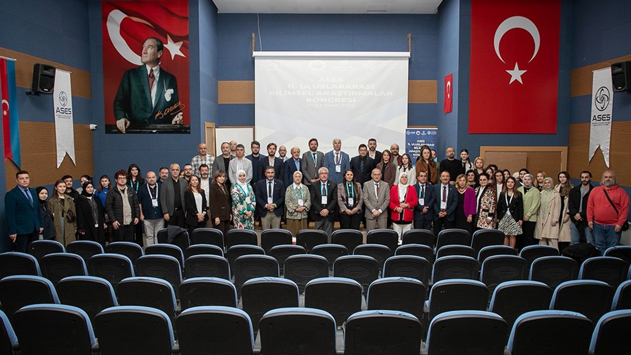 KAÜ'nün de katılım gösterdiği ASES 11. Uluslararası Bilimsel Araştırmalar Kongresi tamamlandı