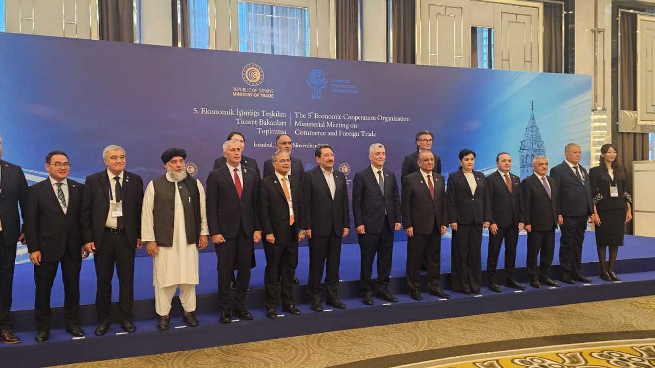 Ekonomi ve Enerji Bakanı Amcaoğlu, EİT 5. Ticaret Bakanları Toplantısı’na katıldı