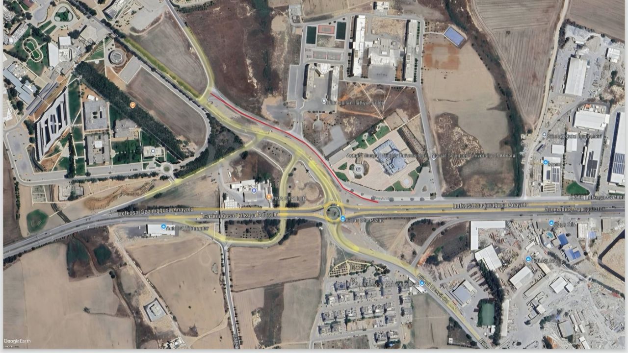 Haspolat’ta yol çalışması...