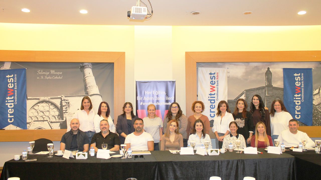Creditwest Bank yönetici aday havuzunda 2025 yılının son eğitimi tamamlandı
