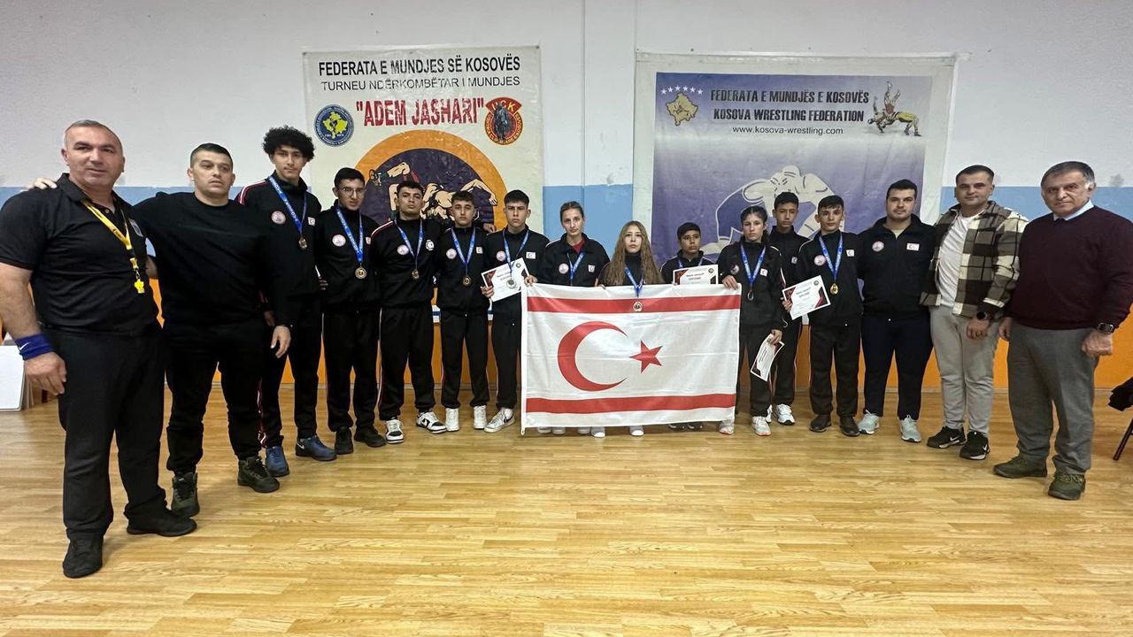 KKTC güreşinde tarihi zafer