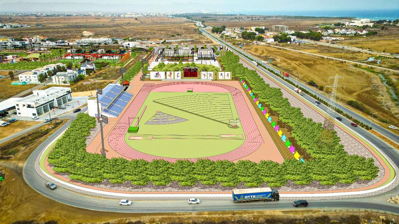 Gazimağusa’ya Kıbrıs’ın ilk olimpik temalı parkı kurulacak