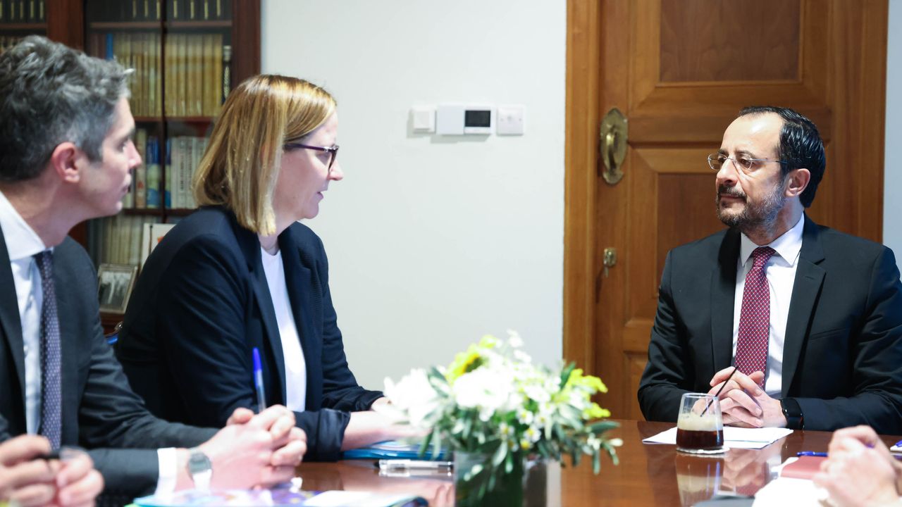 Avrupa Komisyonu Genel Sekreteri Ilze Juhansone Güney Kıbrıs'ta temaslarda bulundu