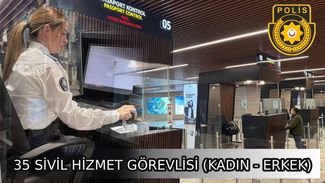 Polis Genel Müdürlüğü bünyesinde 35 kişilik bilgisayar operatörü münhali