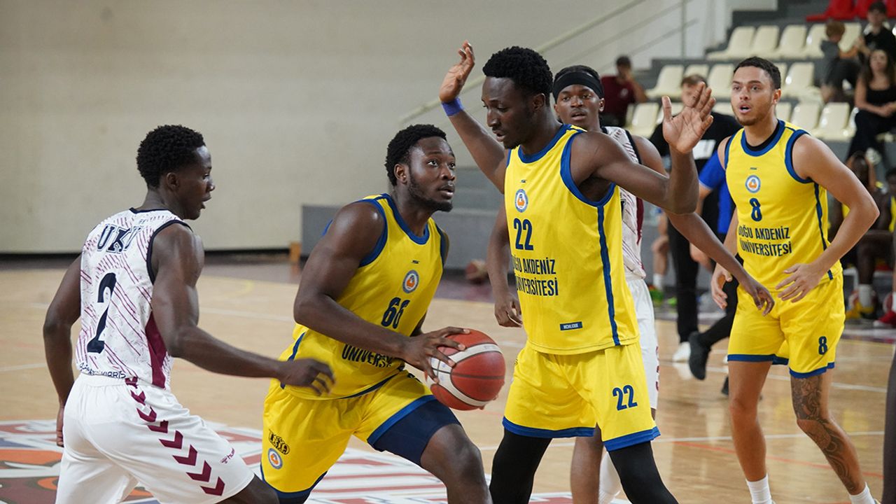 Zorlu maçın galibi UKÜ