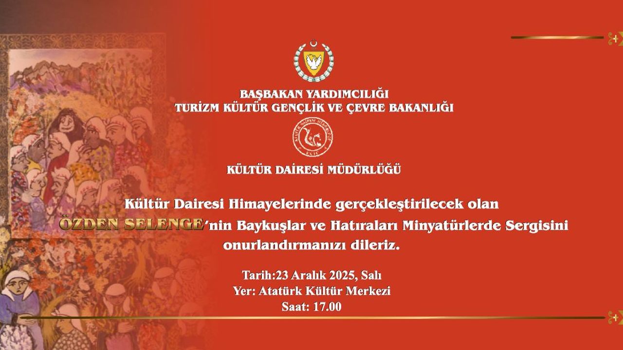 Özden Selenge'nin yeni kişisel sergisi Salı akşamı açılacak