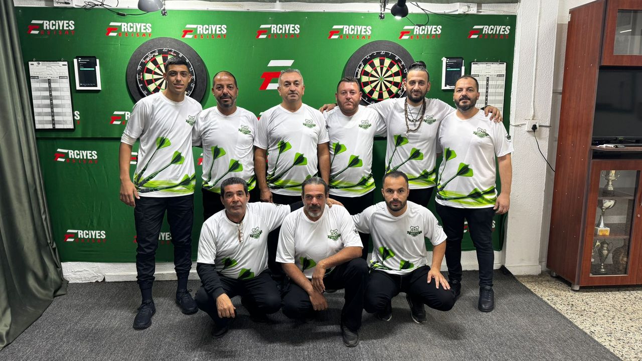 Darts birinci ligi dolu dizgin