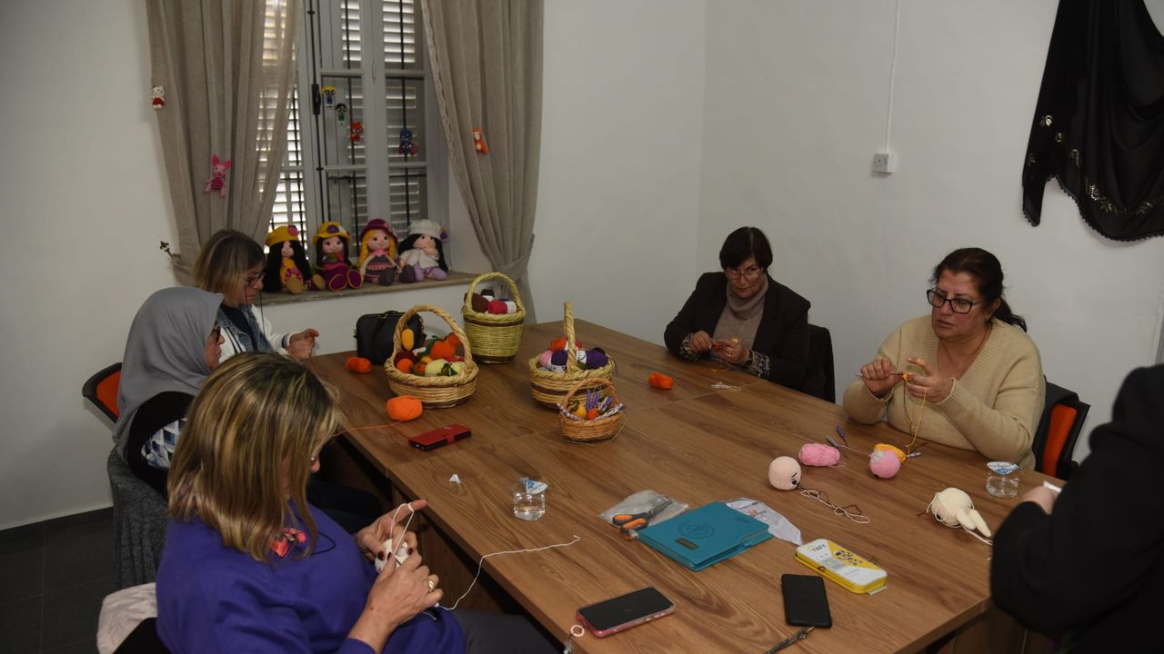 Güzelyurt Meslek Edindirme Merkezi düzenlenen törenle açıldı