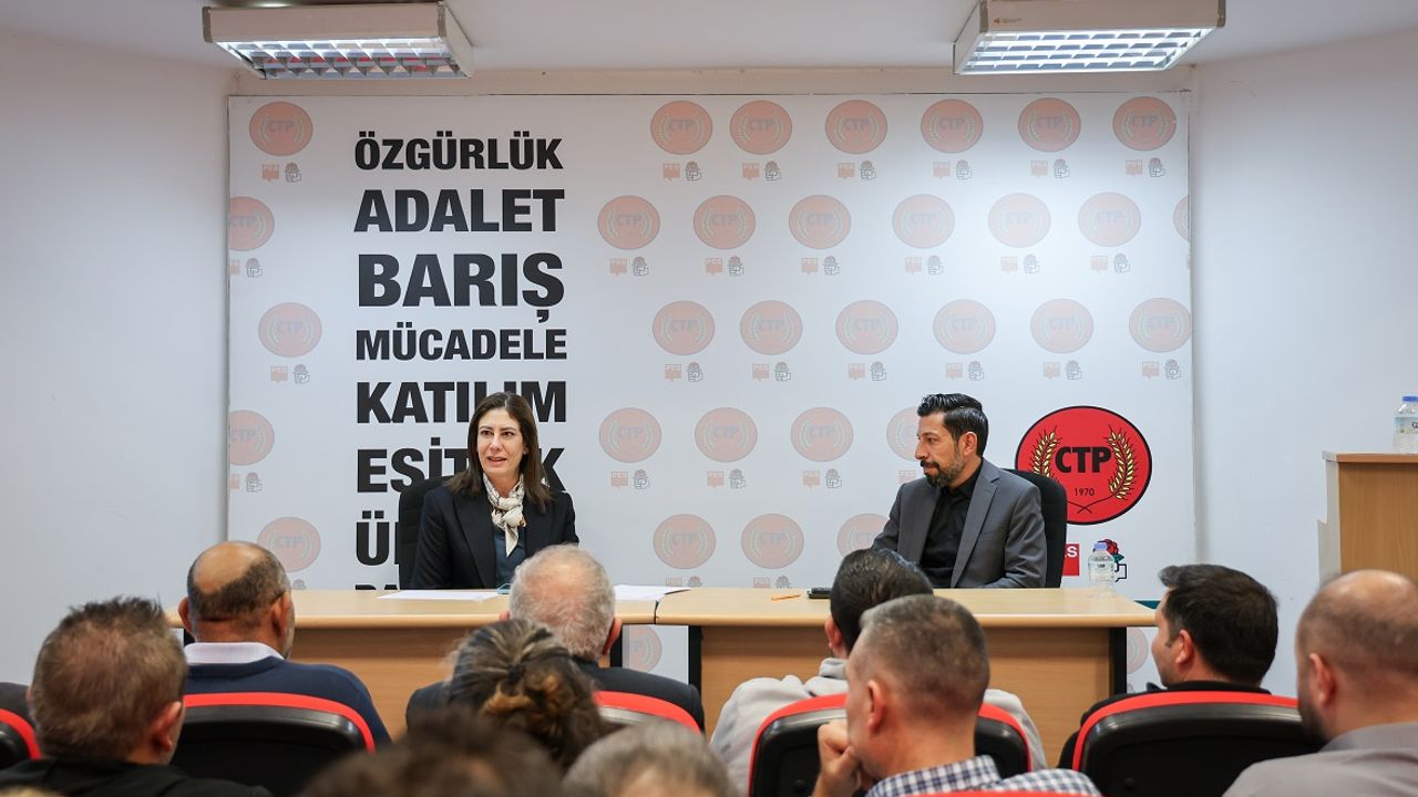 Kıbrıs Türk Hemşire ve Ebeler Birliği CTP'yi ziyaret etti