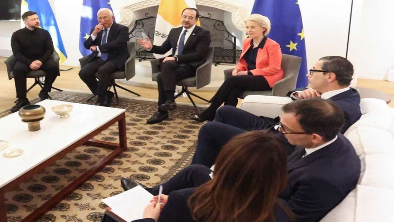 Dörtlü görüşmede Ukrayna ele alındı