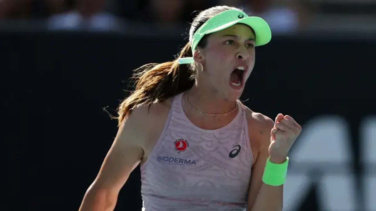 Zeynep Sönmez, Avustralya Açık'ta tarih yazdı