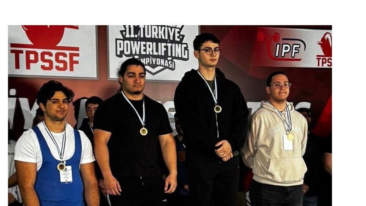 Milli sporcu Hüsnü Batıkan Aliş Türkiye şampiyonu oldu