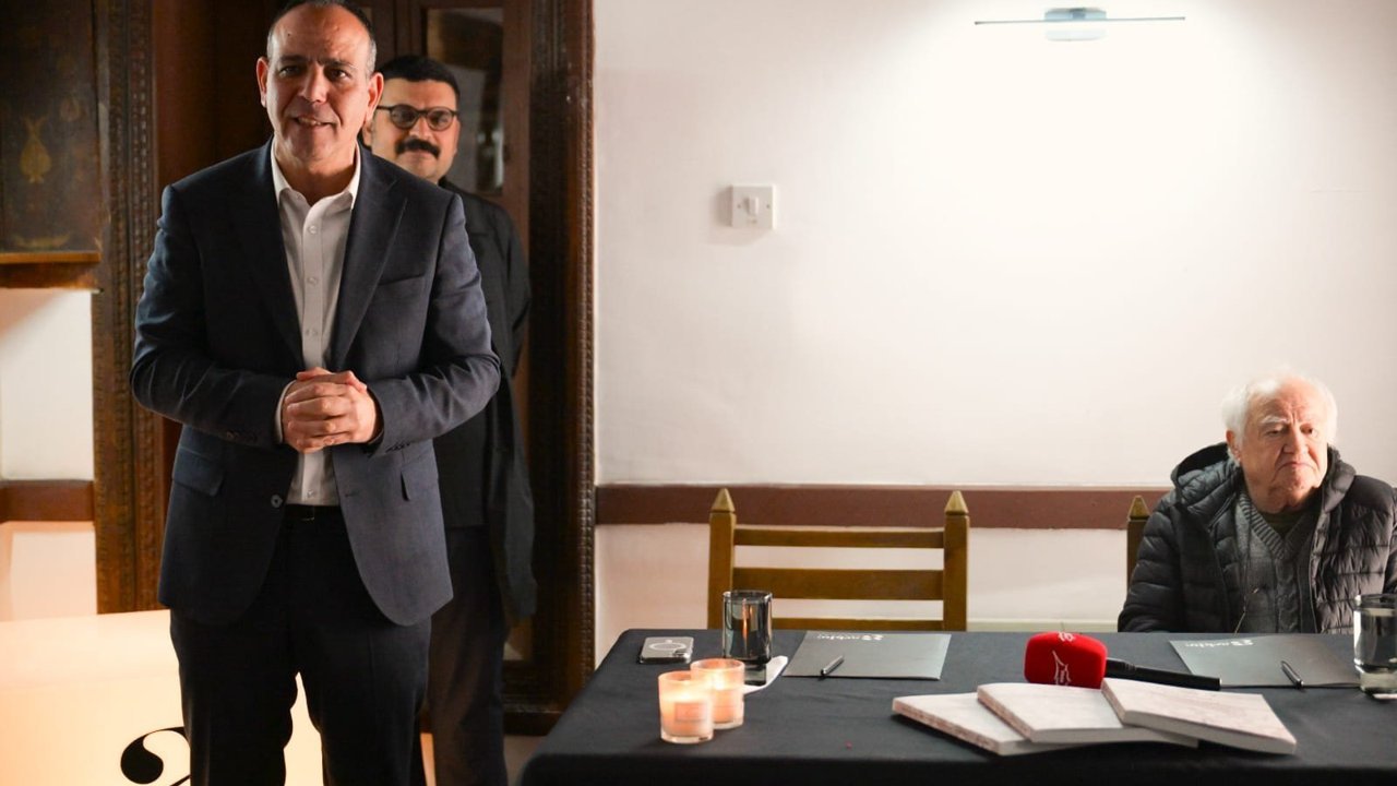 Kaba'nın “Kıbrıs’ta Fotoğrafçılığın Yüzyılı” kitabı Arabahmet Kültür Evi’nde tanıtıldı