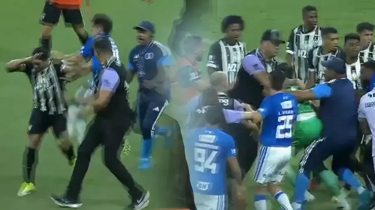 Böylesi ne görüldü ne duyuldu! Yeşil sahalarda görülmemiş kavga