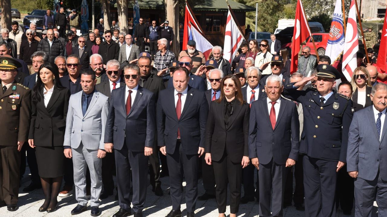 Baf Direnişi ve Şehitleri Güzelyurt'ta düzenlenen törenle anıldı