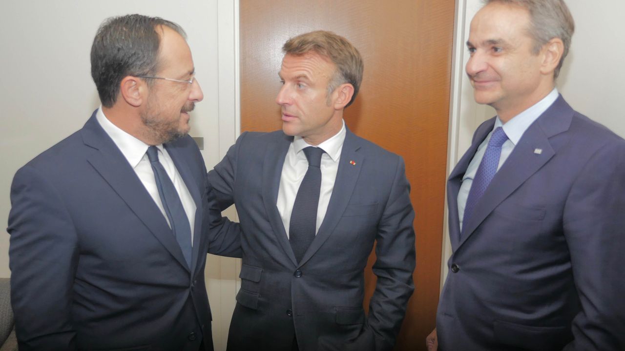 Macron ve Miçotakis Güney'e geliyor