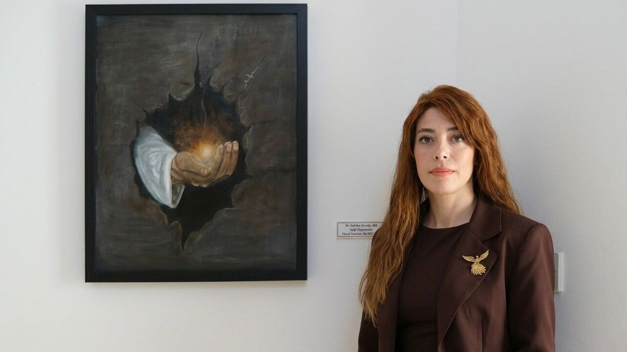 Hekimin fırçasından umudun hikayesi: “Işığı Taşıyanlar”