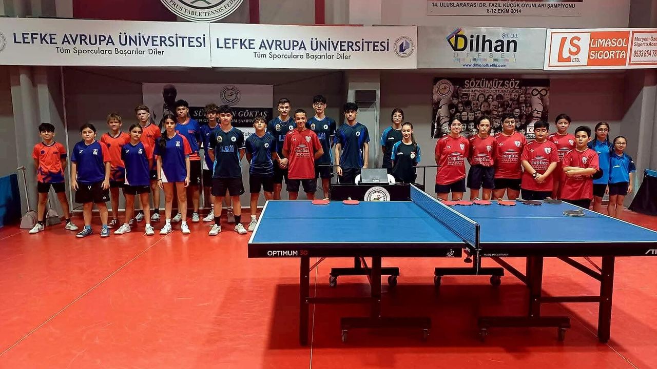 Masa Tenisinde U19 Ligi başlıyor