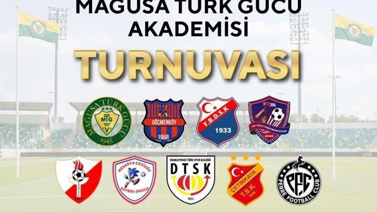 Mağusa Türk Gücü Akademisi’nden bir turnuva daha