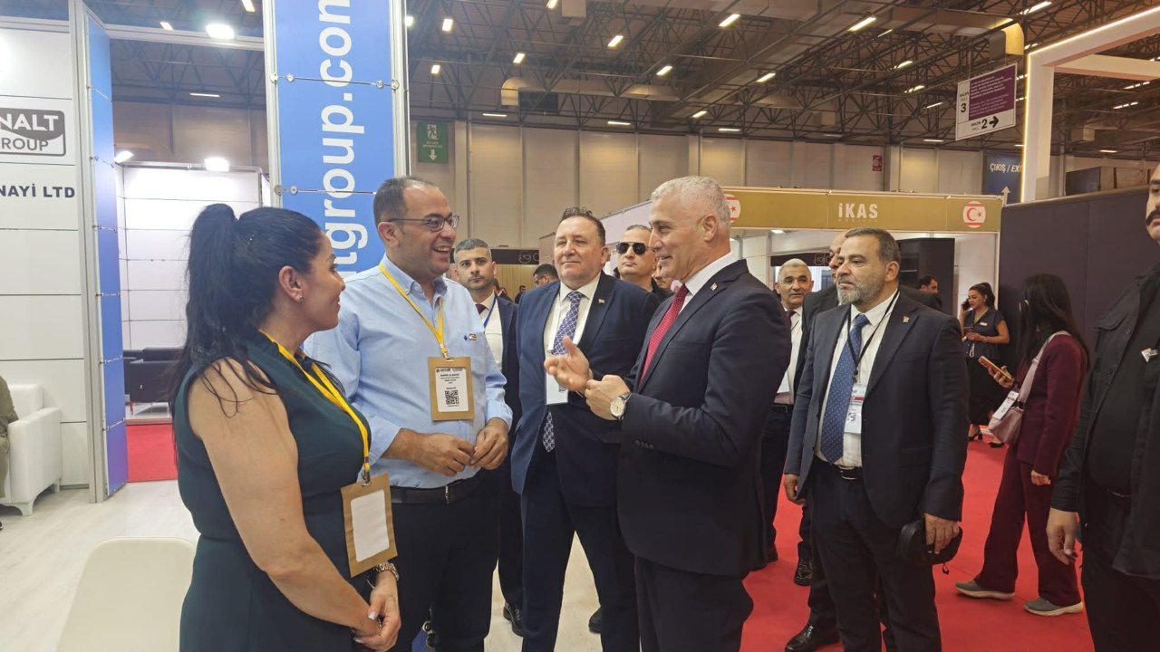 Amcaoğlu, İstanbul'da Yapı, İnşaat Malzemeleri ve Teknoloji Fuarı’na katıldı