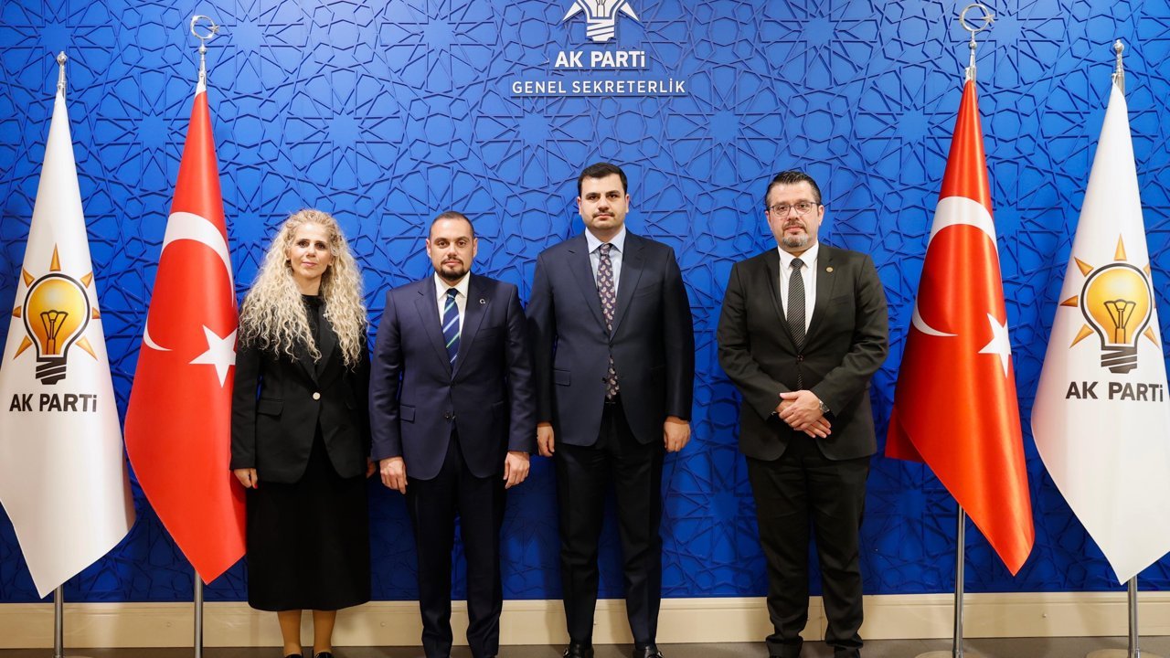 "Bahçeşehir Kıbrıs Üniversitesi’nden AK Parti Genel Merkez’e nezaket ziyareti