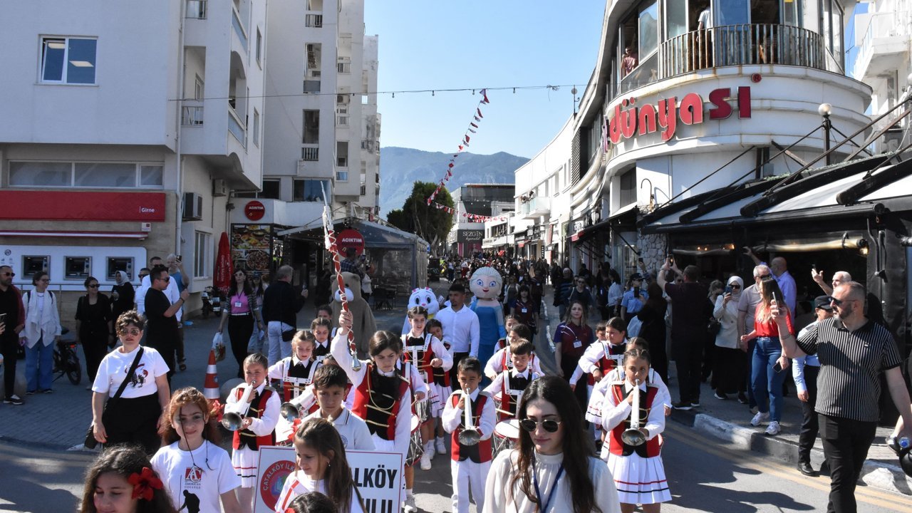 Girne’de 23 Nisan dolayısıyla etkinlik düzenlendi
