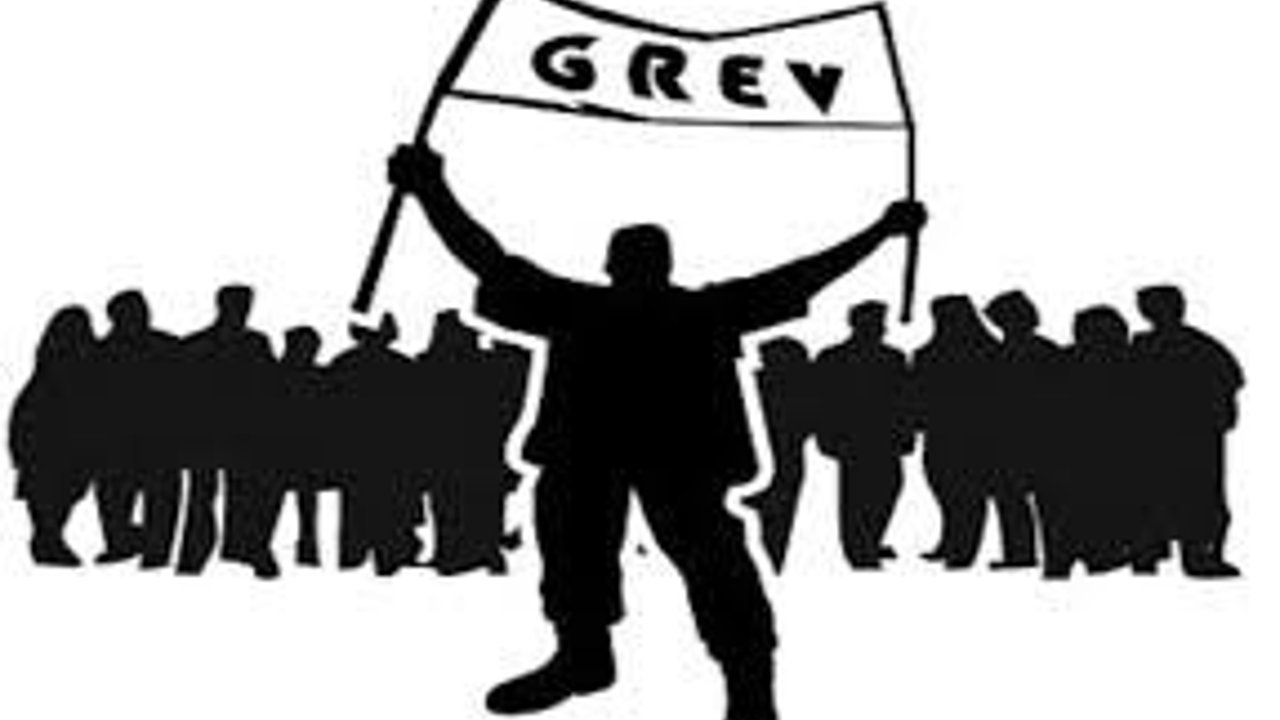 Sendikalar pazartesi genel grevde