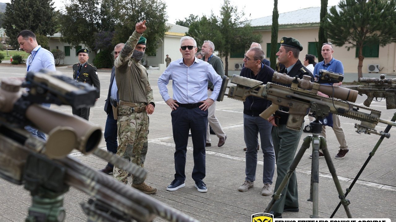 AB askeri heyet, Rum ordusunu inceledi