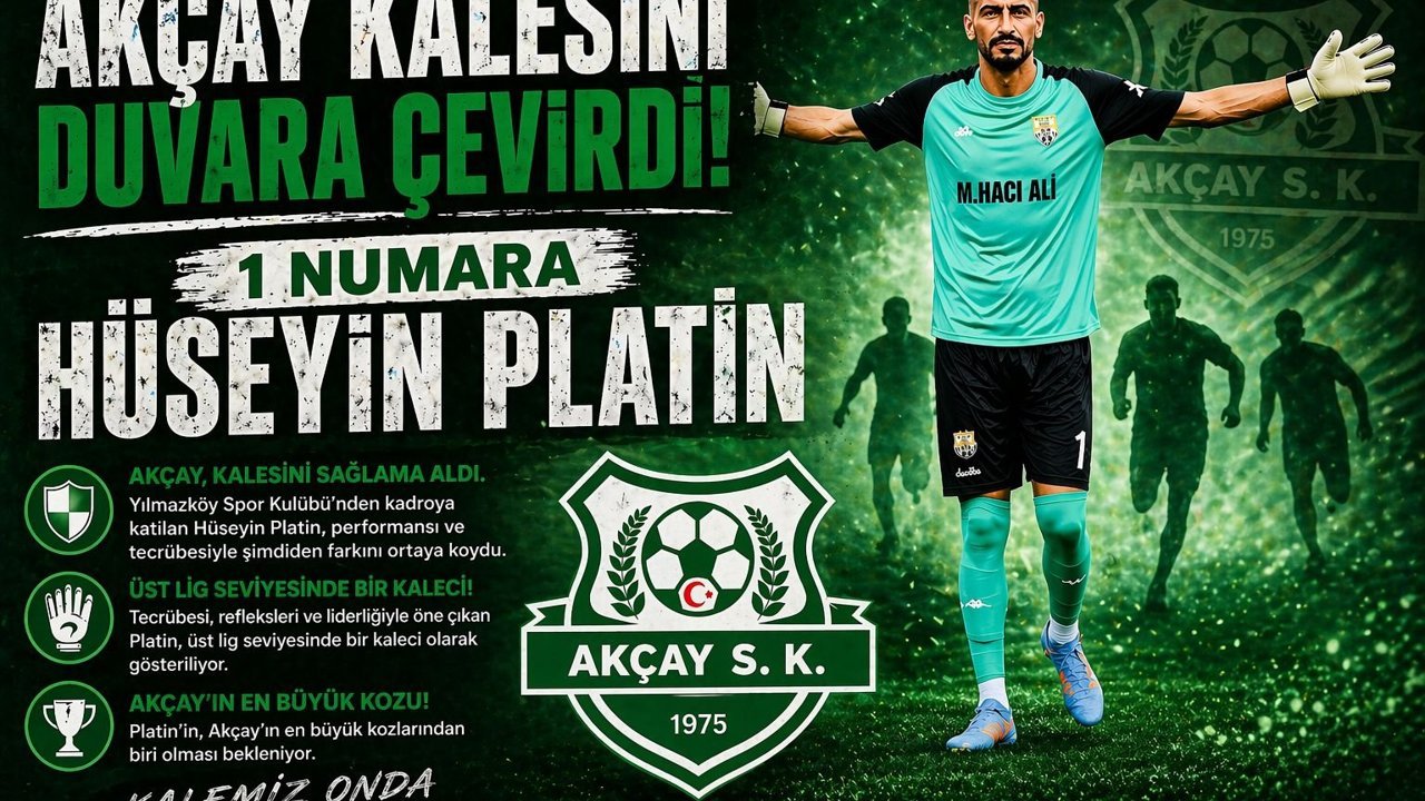 Akçay kalesini tecrübeli eldivene teslim etti