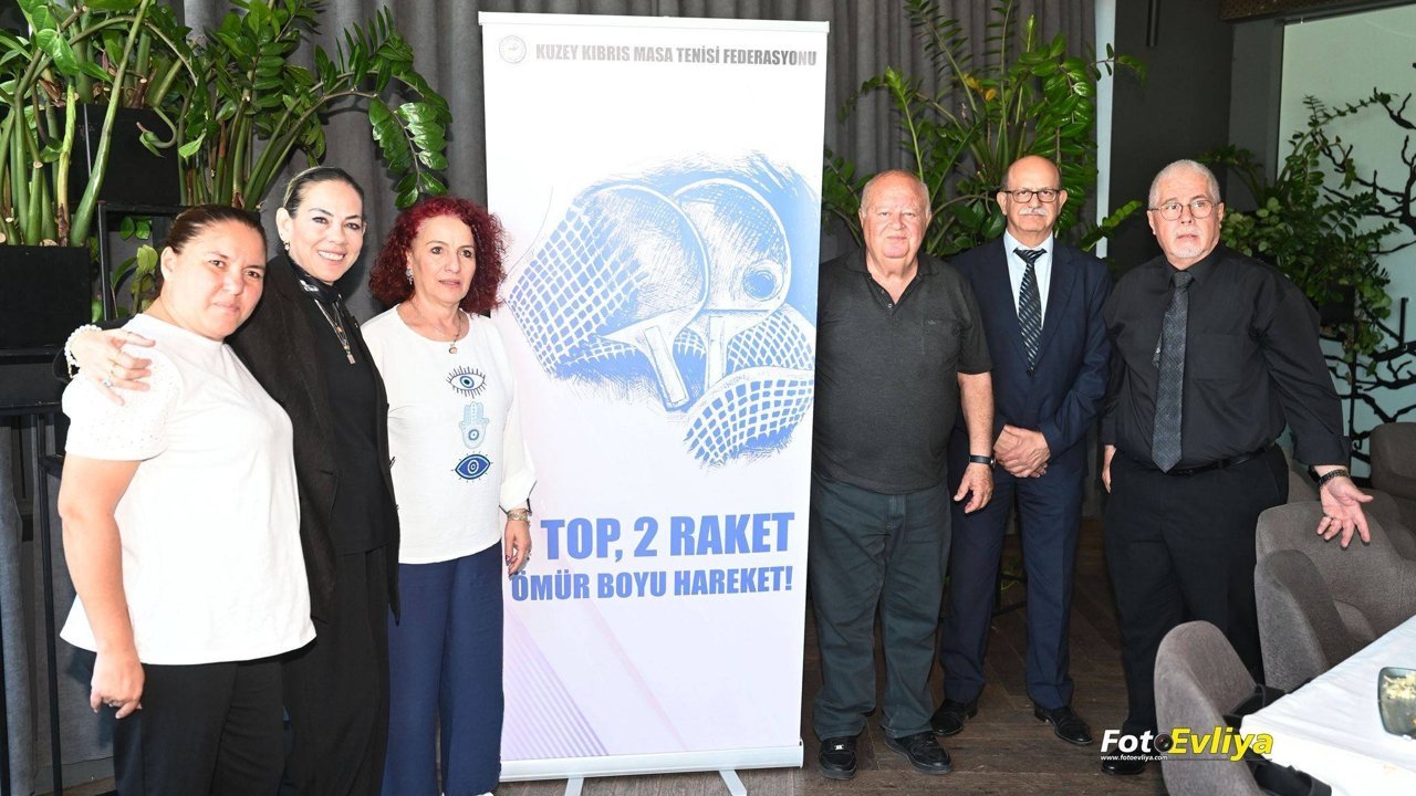 Masa Tenisi’nde veteranlarda uluslararası organizasyon