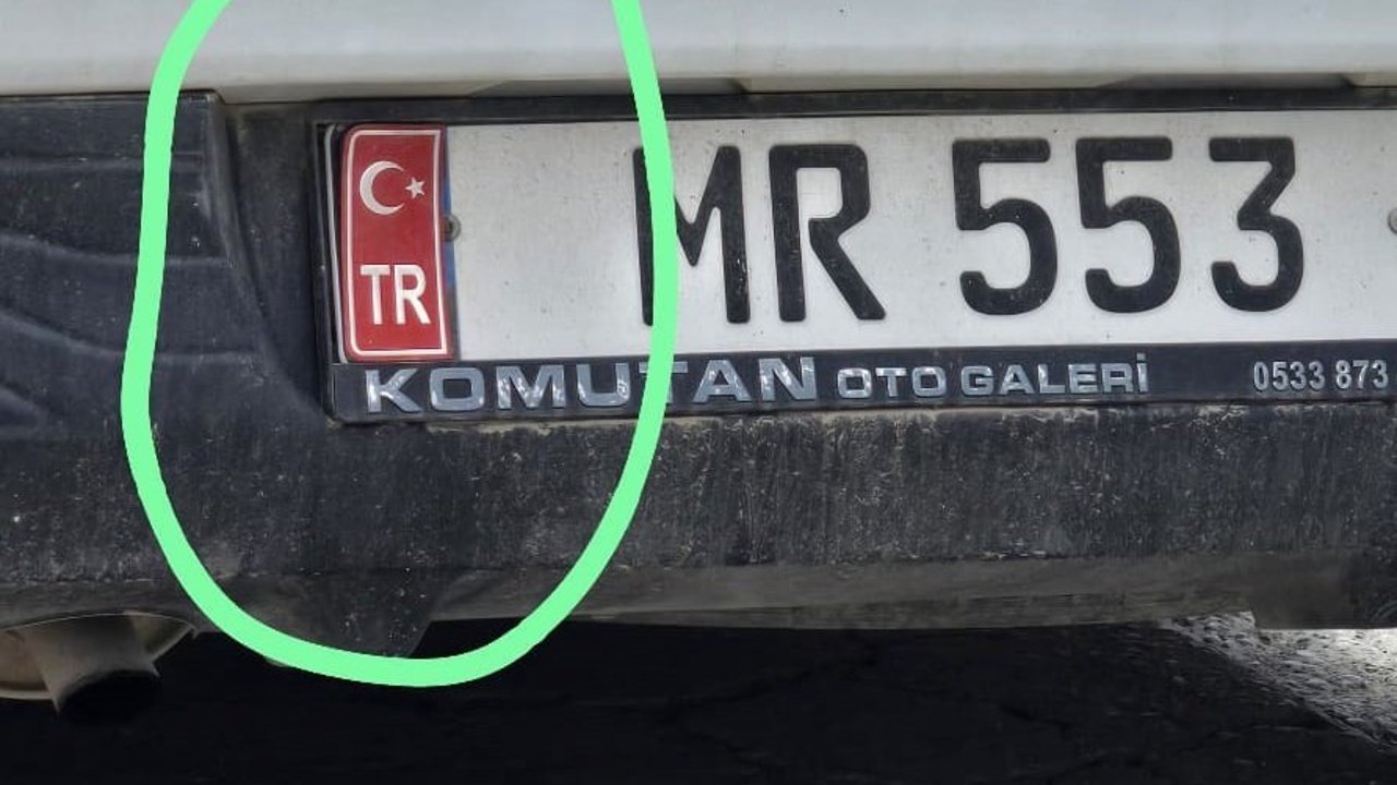 “Sürücüler böyle plaka kullanabilir mi?”