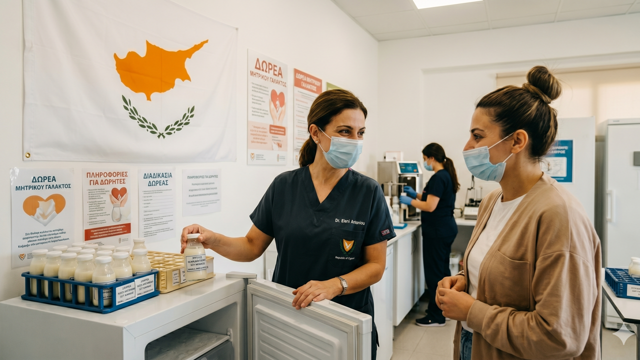 Güney Kıbrıs’ta ilk anne sütü bankası kuruluyor