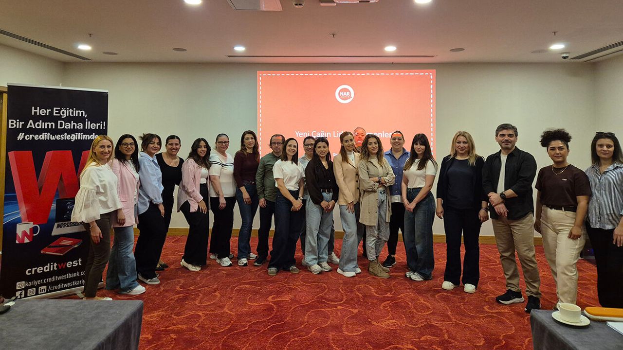 Creditwest Bank iç eğitmenleri “Yeni Çağın Lider Eğitmenleri” programında buluştu