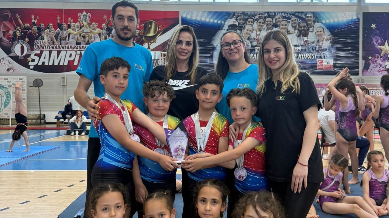 AYEL Cimnastik Kulübü’nde kupa gururu