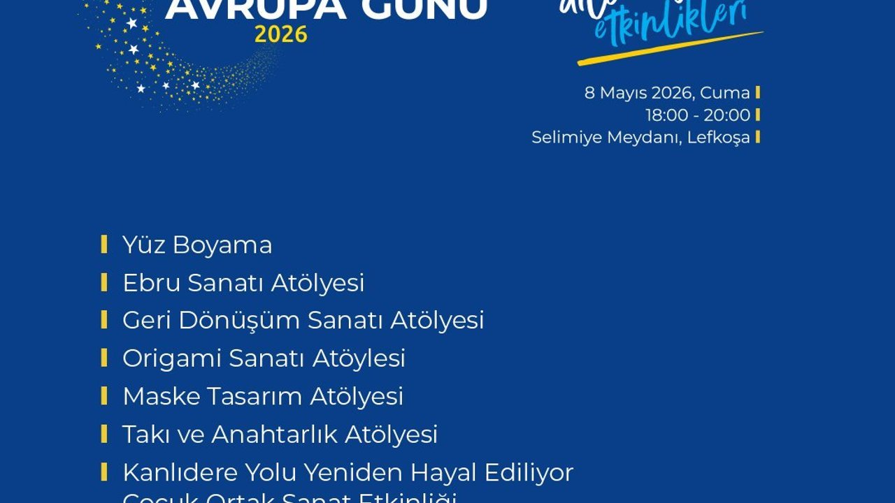 Avrupa Günü 2026 Selimiye Meydanı’nda kutlanacak