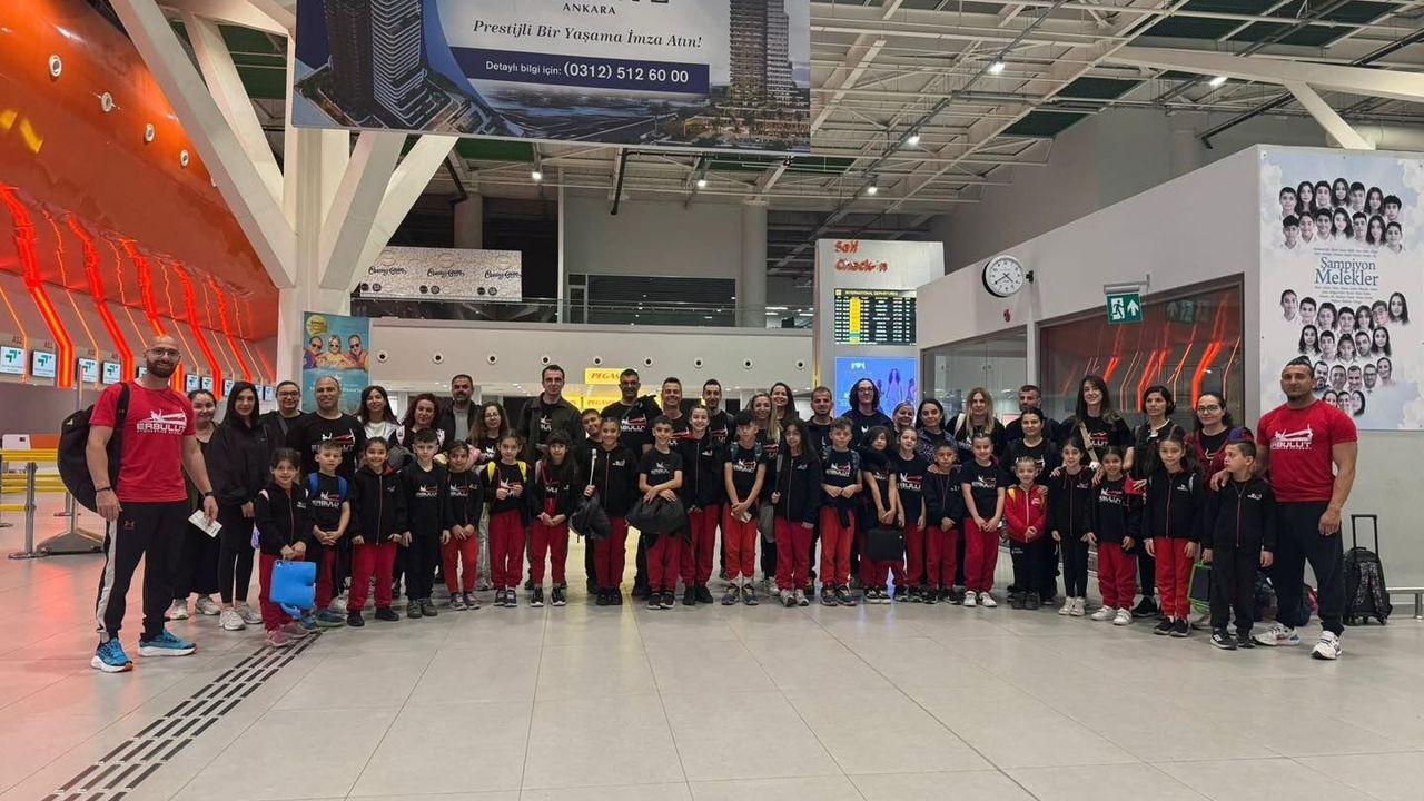 Erbulut Cimnastik Kulübü Türkiye Şampiyonası için Eskişehir’de