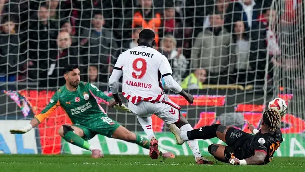 Galatasaray'a, Samsun'da büyük şok
