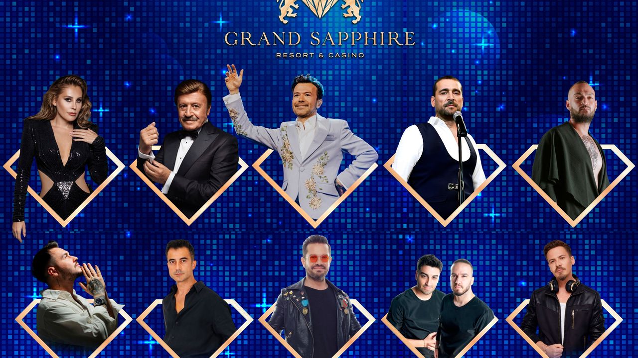 Grand Sapphire Resort & Casino’da Bayram, yıldız isimlerle taçlanacak