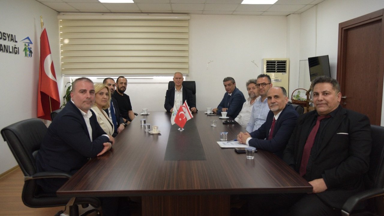 Hasipoğlu, turizm örgütü temsilcileriyle görüştü