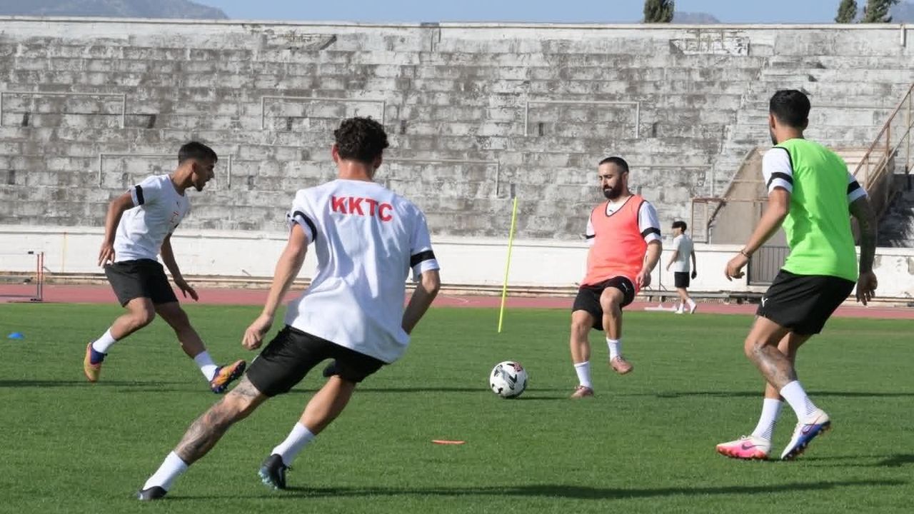 Milliler ilk idmanını yaptı