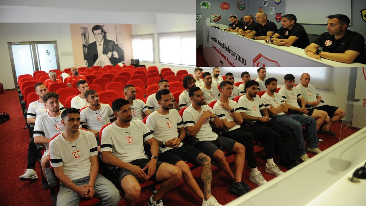KKTC A Milli Futbol Takımı toplandı